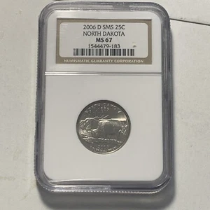 2006 D SMS 25C NORTH DAKOTA MS67 - Picture 1 of 4