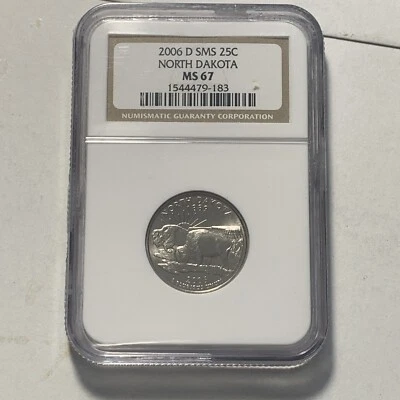 2006 D SMS 25C NORTH DAKOTA MS67 - Image 1 of 4