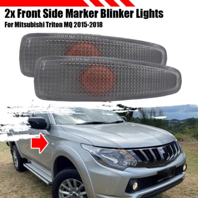 2x Side Marker Light Blinker Repeater Lamp For Mitsubishi Triton MQ 2015-2018 - Image 1 of 4