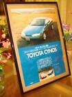 Toyota Cynos pierwsza generacja L40 / oryginalny artykuł w ramce przedmiot A4 rama nr 00826