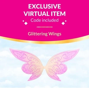 (NEW) RBLX ROYALE High Series 2 LIGHT FAIRY Glittering Wings Code - Picture 1 of 1