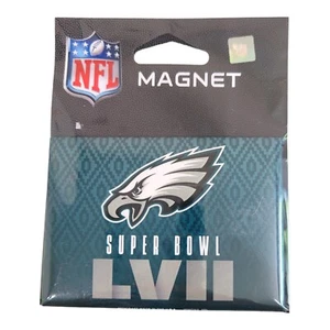 Nuevo imán de metal Philadelphia Eagles 2022 NFC Champions 3,5”x2,5 Super Bowl LVII - Imagen 1 de 2