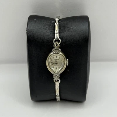14mm Vintage Technos Star Lady Art Deco Manual Wind Cocktail Watch PARTS REPAIR - Image 1 of 4
