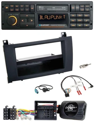 Blaupunkt USB DAB SD Lenkrad Bluetooth Autoradio für Mercedes SLK R171 2008-2011 - Bild 1 von 4