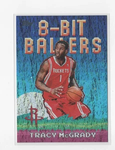 2025-26 Topps Flagship Basketball 8-Bit Ballers Tracy McGrady Holo Foil #8B-27 - Picture 1 of 2