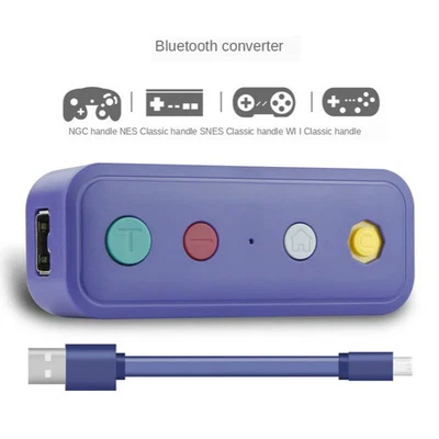Adaptador convertidor inalámbrico Bluetooth-compati para Nintendo Switch con cable USB  Foto 1 de 4
