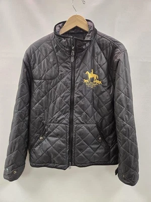 Chaqueta Polo Ralph Lauren Para Hombre Grande Negra Reversible Acolchada Caballo Ecuestre Foto 1 de 4