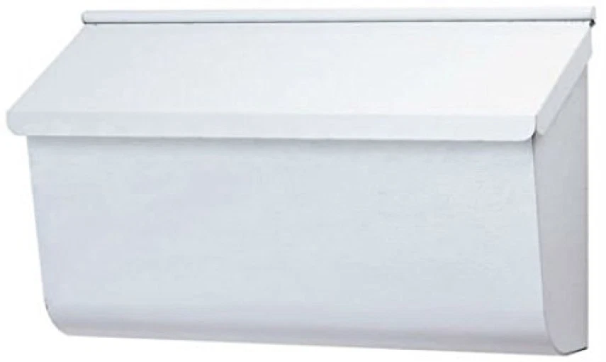 Solar Group Xl Whtgalv Wall Mailbox (L4009WW0)