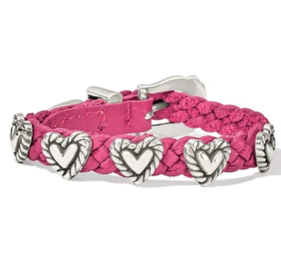 Брайтон веревки сердце оплетка бандит розовый браслет с Ярлыками $58 - Изображение 1 из 3
