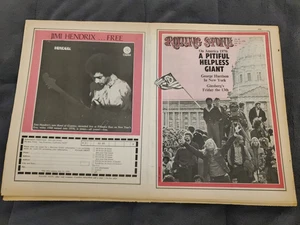 Vtg Rolling Stone Magazine June 11 1970 #60 George Harrison Joe Cocker FLAT - Picture 1 of 10