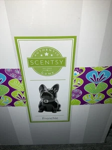RAR Neu im Karton SCENTSY großes Wärmer Frenchie - Französische Bulldogge mit rotem Kragen - Bild 1 von 2