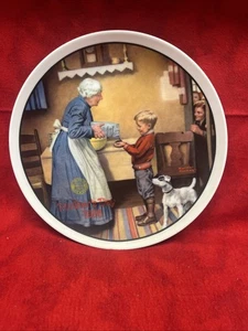 PLACA DE COLECCIONISTA DECORATIVA VINTAGE KNOWLES "THE DESTRY RAID" - Imagen 1 de 7