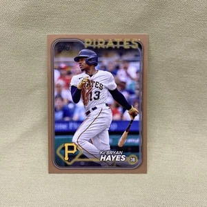 2024 Topps Series 1 Gold #218 KEBRYAN HAYES PITTSBURGH PIRATES /2024 🔥 - Picture 1 of 2