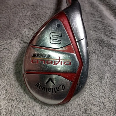 LH Callaway Diablo Edge 3-Hybrid Aldila Graphite A Flex Senior Golf Club Jumbo - Image 1 of 4