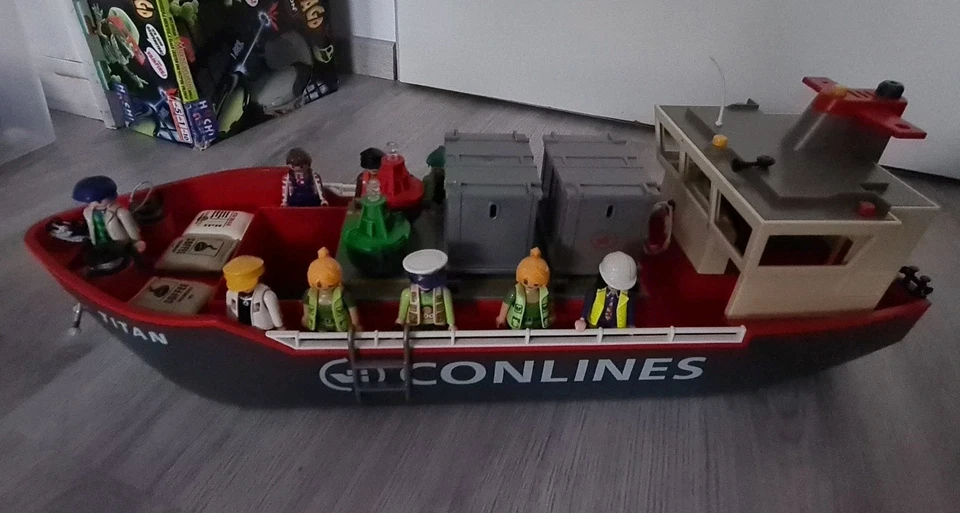 Playmobil Containerschiff - Bild 1 von 4