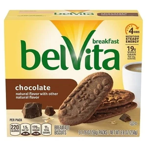 belVita Frühstückskekse, Schokolade, 1,76 Oz. - Bild 1 von 1