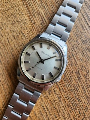 Reloj Hombre Citizen Alarm ALOS 3002-Y Acero Inoxidable Vintage Cuerda Manual Foto 1 de 4