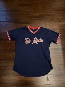 Vintage St Louis Cardinals Baseball Trikot Ozzie Smith dunkelblau Gr. XL #1 - Bild 1 von 6