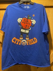 New York Mets Baseball Shirt The 7 Line Army Let’s Go Citifield Men's Size XL - Picture 1 of 3