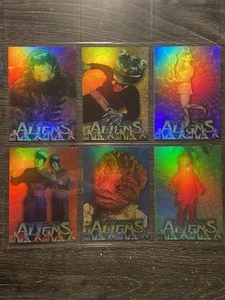 Lost In Space The Classic Series Complete Weird Aliens Chase Card Set A1-6 - Picture 1 of 2