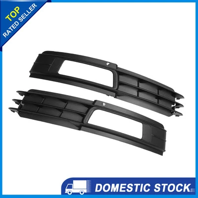 Par de rejillas antiniebla izquierda y derecha de malla para Audi A6 C6 Avant 2008-2011 nuevas Foto 1 de 4
