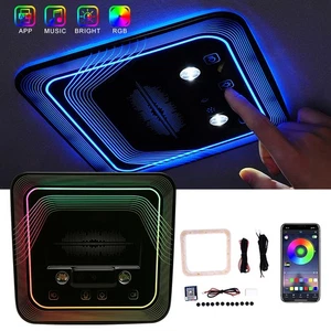 RGB APP Control Car Roof Star Light Starry Sky Light Atmosphere Ambient Lamp Set - Picture 1 of 16