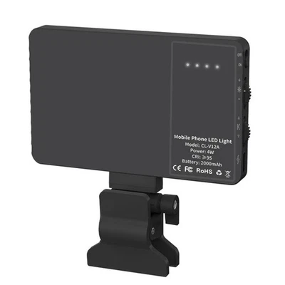 LED  Rechargeable Clip Fill Light Adjustable Portable Lamp for Phone, Pad,6361 - Image 1 of 4