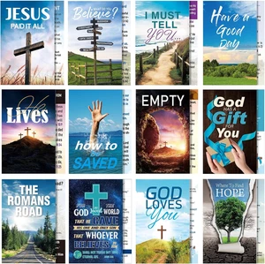 240 Stück Evangelium Traktatkarte 12 Stile Heilsplan Karte Tasche Heilige Postkarte - Bild 1 von 12