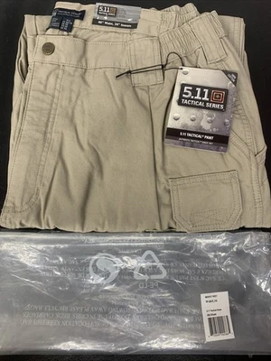 511 Tactical Pants Mens 40x34 Khaki Utility Cargo Work Pants #74251 100% Cotton - Image 1 of 4
