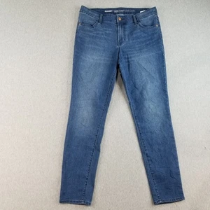 Old Navy Jeans Damen Gr. 10 Mid Rise Super Skinny Dark Wash Normcore süß trendy - Bild 1 von 7