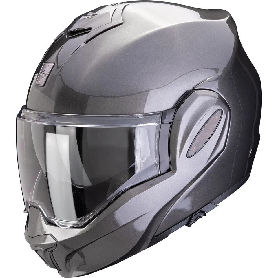 Scorpion Motorcycle Helmet Exo-Tech Evo Pro Solid - Flip Helmet with Visor - Image 1 of 1