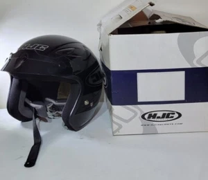 Casco facial abierto HJC CL-31 negro - PEQUEÑO - Imagen 1 de 10