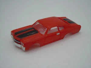 JOHNNY LIGHTNING #809 RED/BLACK '70 CHEVELLE SHELL ~ NOS ~ FITS AURORA TJET - Picture 1 of 7
