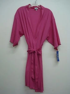 USA Made Nancy King Lingerie Sleepwear Short Thermal Robe Size Small #872Q - Picture 1 of 2