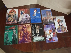 9x Bulk Lot Vintage JML Cry for Dawn GG Cover Art Comics 1x Signed PULP OOP Nice - Foto 1 di 18