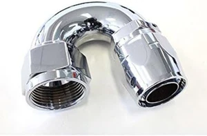 880 Elite Full Flow Cutter Swivel 180 Degree Hose End -16AN (AF886-16) - Picture 1 of 12