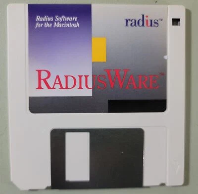 RadiusWare - Radius Software for the Macintosh Version 2.0 Disk Media - 1990 - Image 1 of 3