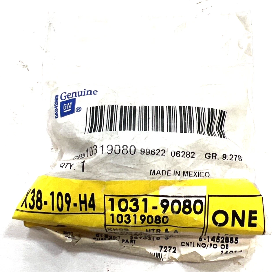 Perilla Original OEM GM Silhouette FS 2001-2004 10319080 Foto 1 de 3