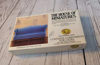 Диван The House of Miniatures X-ACTO No 40015 Chippendale около 1750–1790 открытый - Изображение 1 из 4