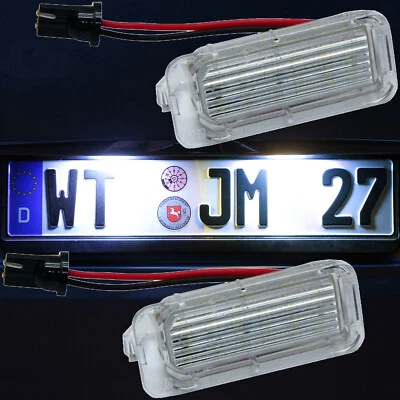 Led Kennzeichenbeleuchtung passend für Ford Ecosport, Edge, Fiesta, Figo, Ka+ - Bild 1 von 3