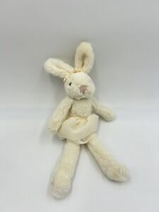 Jellycat Bunny Ballerina Tutu Lulu Plush Lovey Stuffed Animal Toy White 8”
