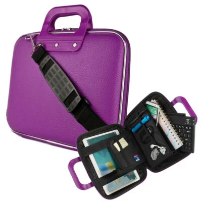 SumacLife Leather Tablet Shoulder Messenger Bag Carry Case For 11" iPad Pro M4 - Image 1 of 4