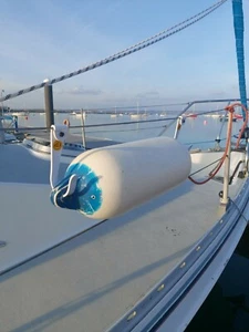 Yacht & Boat Guard wire Fender Hooks, two sizes, please scroll down for video - Picture 1 of 6