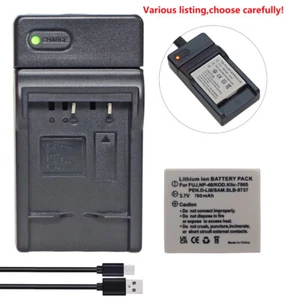Battery or Charger For Konica Minolta DIMAGE X1 NP-1 NP1 KODAK EasyShare C763 - Picture 1 of 45