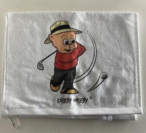 VTG Rare Piggly Wiggly Port Authority Grommeted Golf Towel TW51