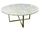 18"x18" Agate Corner Side Table Top, Quartz Agate Round Table, Agate Sofa Table