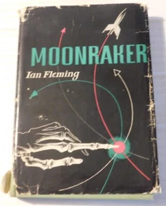 1955 1ST US ED. MOONRAKER by IAN FLEMING - JAMES BOND 007 - HC/DJ - 1ST PRINTING - Imagen 1 de 7