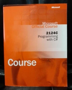 Microsoft Official Course 2124C PROGRAMMING WITH C# - 2001-2002 PB with CD-ROM - Picture 1 of 2