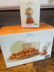 Hallmark Linus and the Great Pumpkin Patch Halloween Andenken Ornament 2006 Neu - Bild 1 von 15