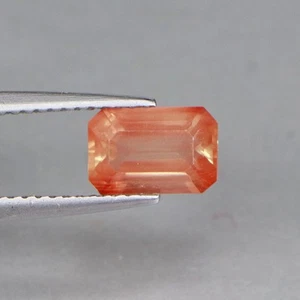 1.14 Cts_Ravishing Best Color_100% Natural Unheated Red Andesine_Sunstone - Picture 1 of 3